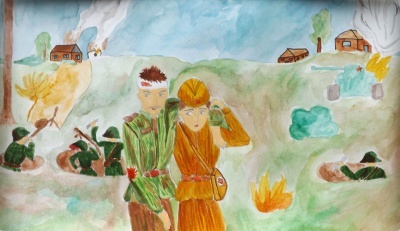 Страницы огненных лет - Маресев Михаил, 11 лет.JPG